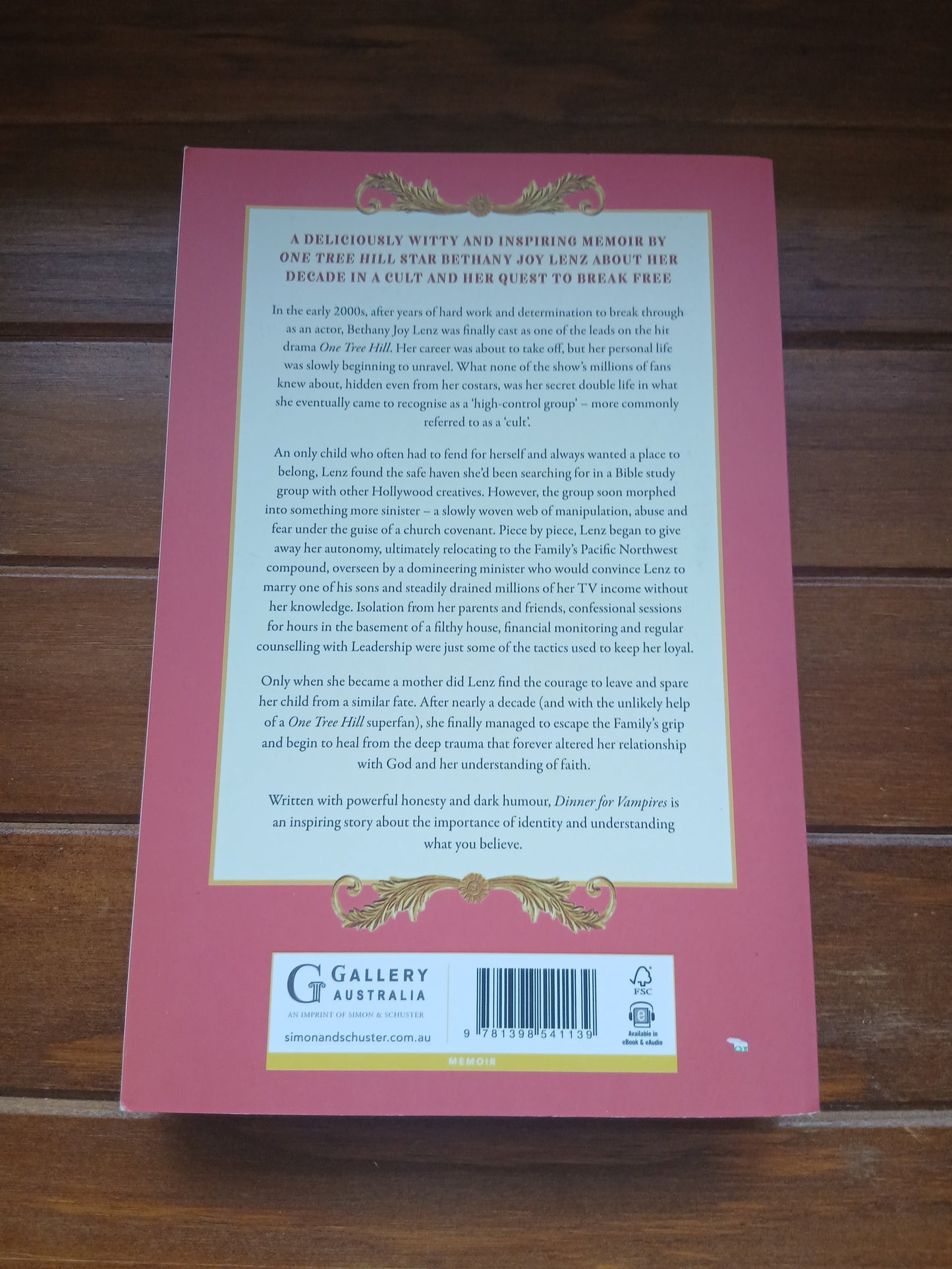 Lenz, Bethany Joy - Dinner for Vampires