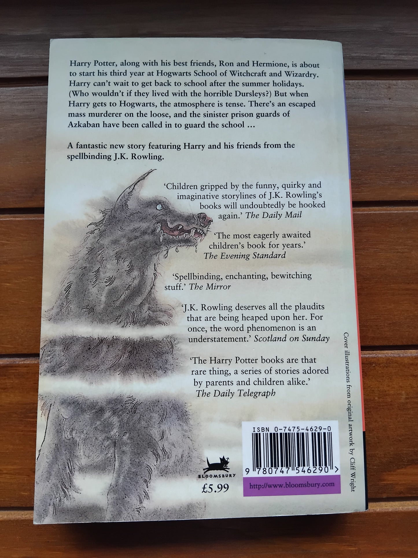 Rowling, JK - Harry Potter and the Prisoner of Azkaban